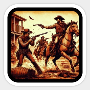 Western Era - Gunfight #18 Sticker